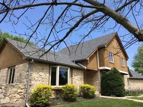 Owens Corning Duration shingles in Fishers, Indiana — front roof view